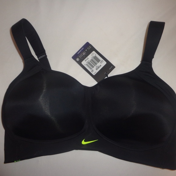 Nike Other - Nike Black Bra 38DD Pro Hero Sports High Support